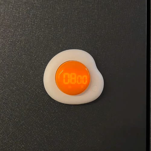 溏心蛋计时器磁吸秒表可爱厨房定时提醒器学习管理可视化计时器