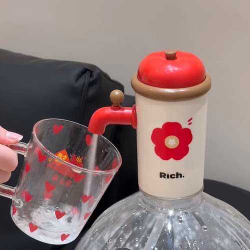 桶装水抽水器创意电动饮水机饮水器水桶取水器抽水泵纯净水压水器