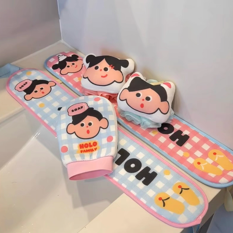 搓澡巾男女强力搓泥专用擦背搓背神器手套刷加宽儿童拉背条洗澡巾