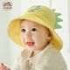 渔夫帽男宝婴儿帽子宝宝遮阳帽防晒男女儿童渔夫公主帽超萌春秋夏