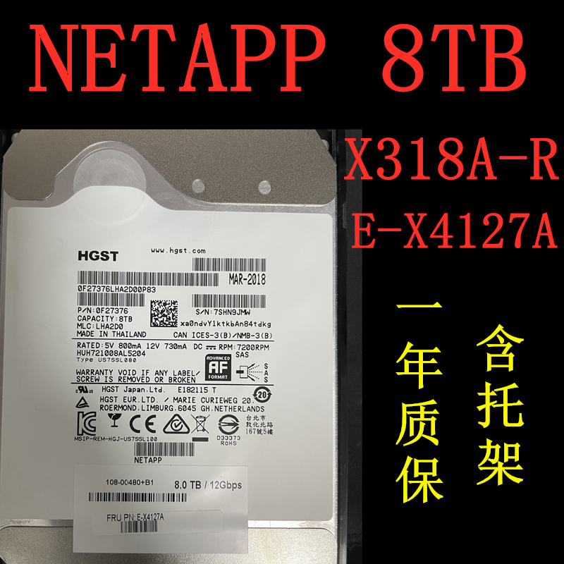 NetApX318-R6TS572KGB存