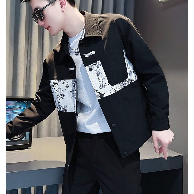 痞帅炸街夹克男款潮流帅气上衣