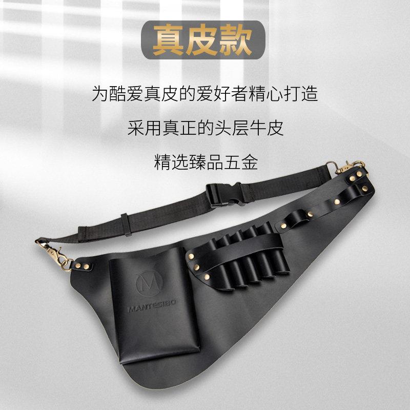 简约实用美发工具包 宠物美容多功能收纳 理发工具包深棕色
