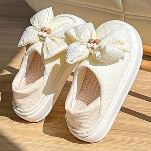 软底678月份包跟防滑厚底透气孕妇产 春秋薄款 全棉现代夏季 月子鞋