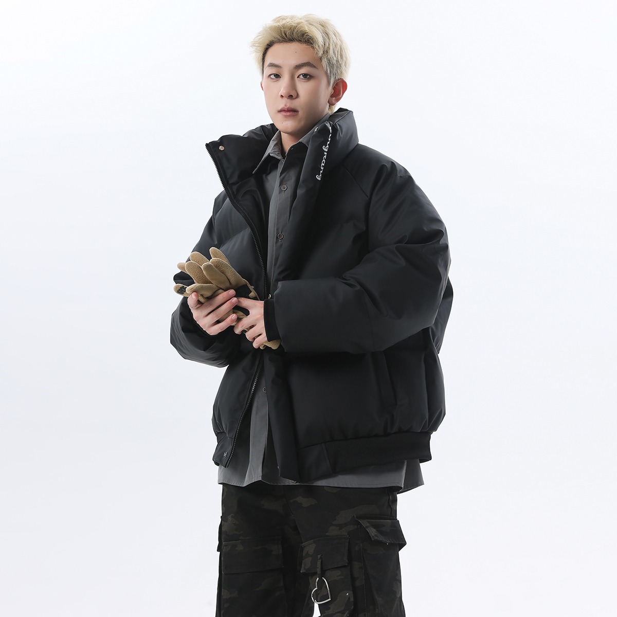 冬季立领加厚韩版棉服外套