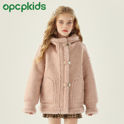 OPCP儿童机车服全羊毛