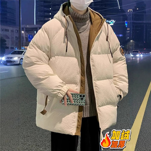 棉衣外套男士冬季新款加厚羽绒棉服零下10度防寒男款棉袄