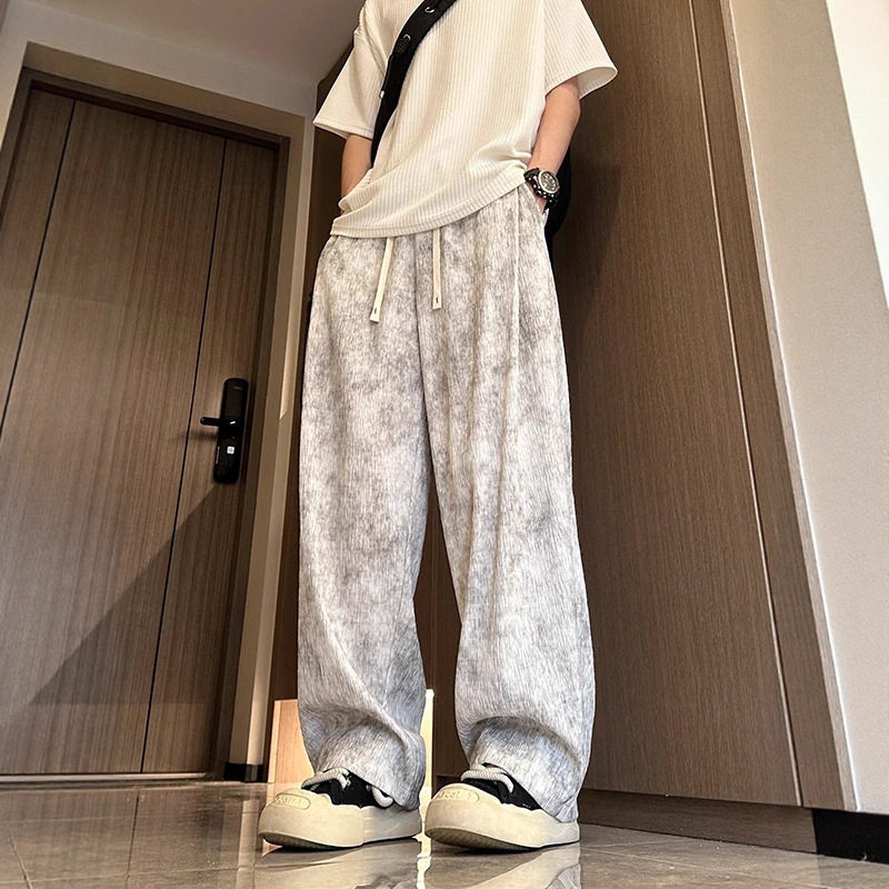 美式复古扎染脏脏裤26