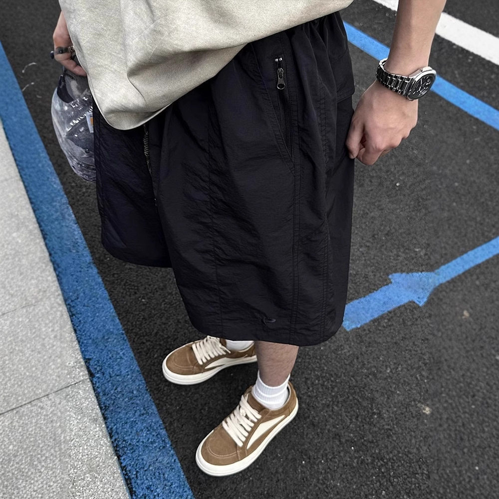 2026日系潮牌防水速干工装短