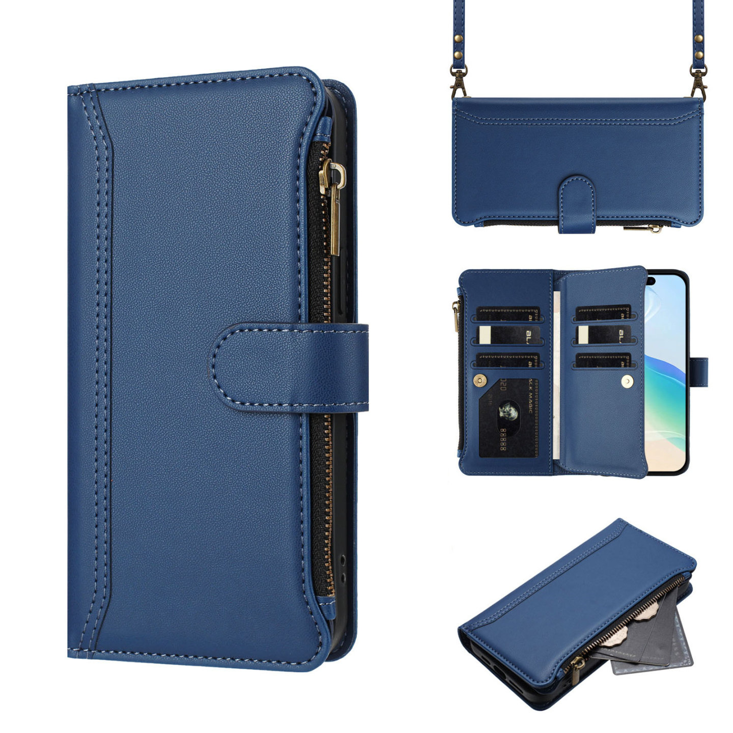 适用苹果17手机壳全包斜挎iPhone15ProMax翻盖14Plus皮套13Pro防摔保护套se2背带12挂绳11插卡XR外壳16零钱包