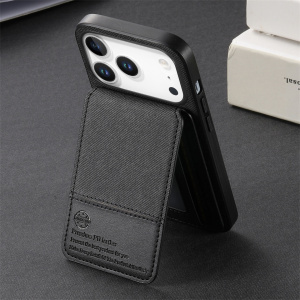适用苹果17promax手机壳16e带卡包iPhone15plus卡槽14新款13插卡12放卡片11卡夹支架一体卡套证件套配件