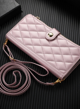 适用小米15T手机壳14T翻盖皮套12T背带11T斜挎挂绳红米Note13pro+全包K90防摔F8Ultra新款Poco F7放卡K80外壳