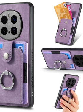 适用荣耀X9D手机壳X9B卡包Magic8/7pro带卡槽300ultra指环扣400支架X50放零钱X60可插卡X9C套X8B防摔X70新款6