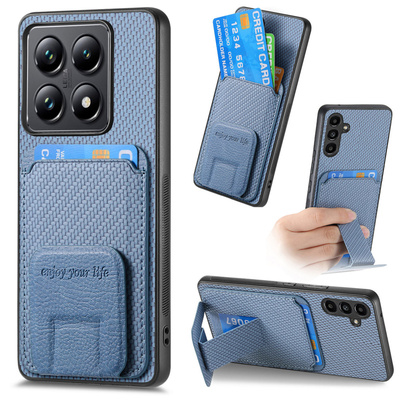 折叠支架适用小米15T手机壳14pro卡包13ultra插卡12t可放卡K80红米k70新款poco F7卡套11T全包10防摔note14+