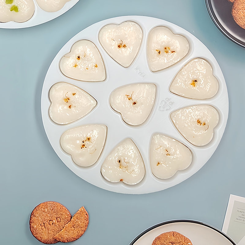 食品级pp糕点模具免切水塔糕蒸盘