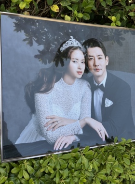 婚纱照大相框挂墙照片墙摆台