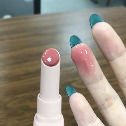 韩系清透水润！裸色镜面水光口红固体唇膏滋润显白素颜不掉色学生
