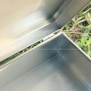 手提式304不锈钢收纳加高金属盒箱子大号家用盒子储物箱储存盒