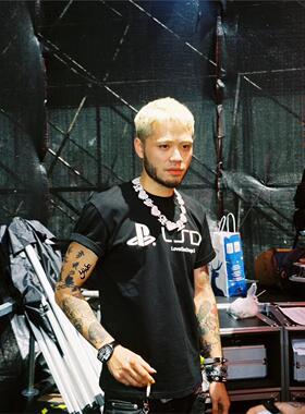 *RYE CHASIN恶搞PlayStation游戏LSD标语短袖爱姓药BOOTLEG TEE