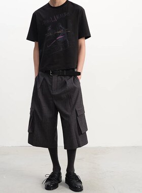 JCAESAR TEE 法棍印花短袖 多丽丝混纺 肌理感 康丽数码直喷 合体