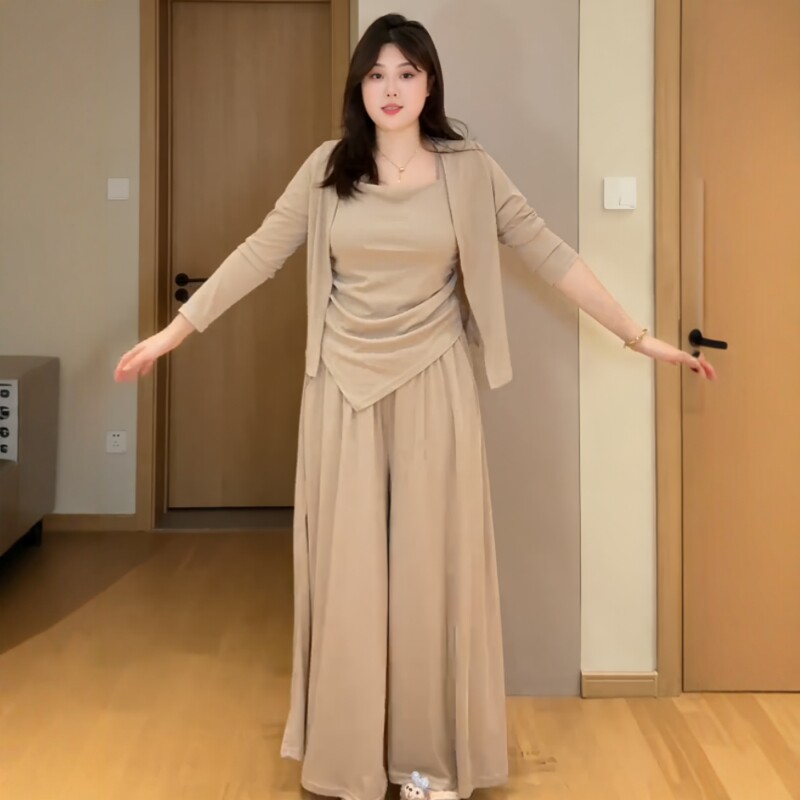 大尺码胖mm慵懒不规则吊