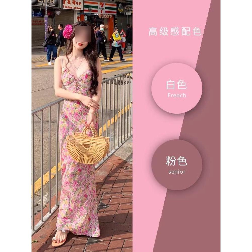 春夏季新款休闲女装碎花裙