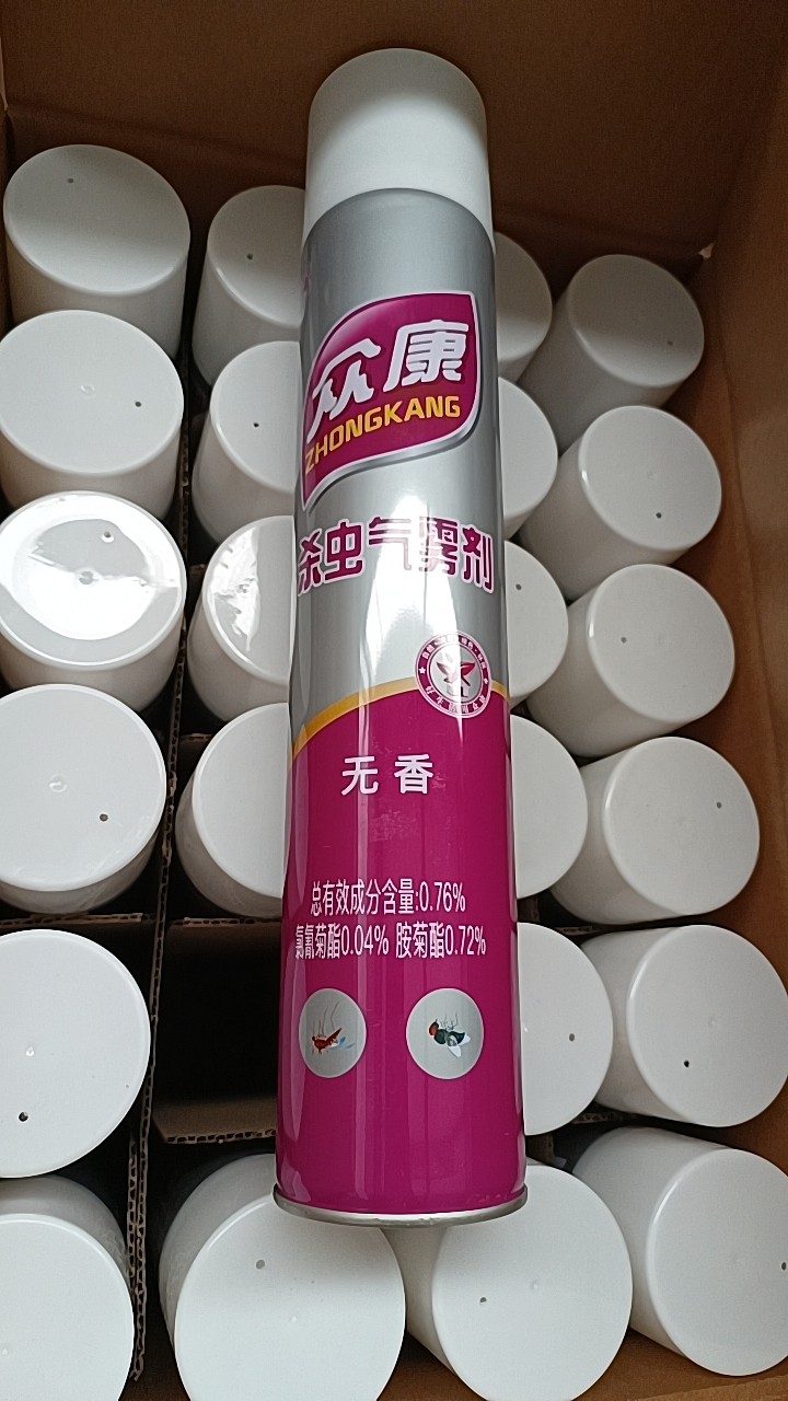 环宝众康杀虫气雾剂家用室内灭蚊子苍蝇蟑螂喷雾神器24瓶包邮420g
