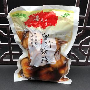 【潘东子蜜汁糖蒜】糖醋大蒜酸甜爽口下饭菜酒店酱糖蒜腌蒜500g