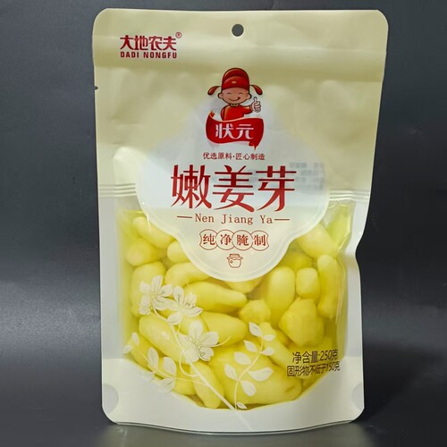 大地农夫嫩姜芽下酒拌饭菜