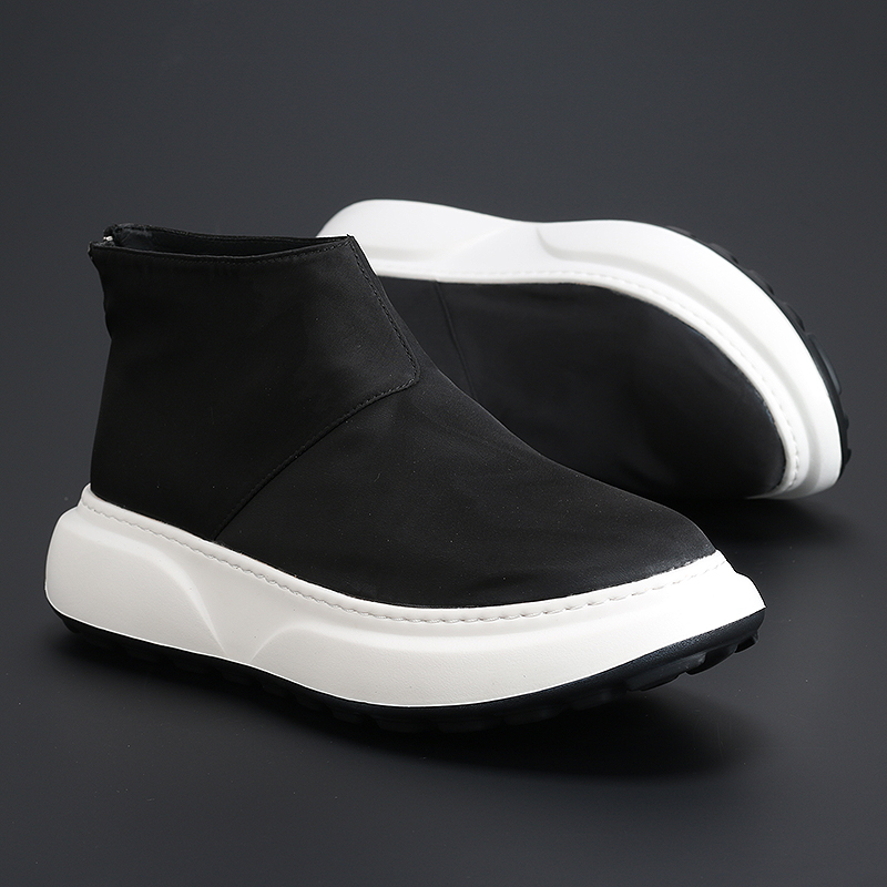 潮流耐磨增高透气休闲鞋