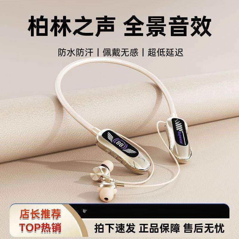 【下单立减50】挂脖式高品质变声蓝牙耳机降噪佩戴超长续航K歌