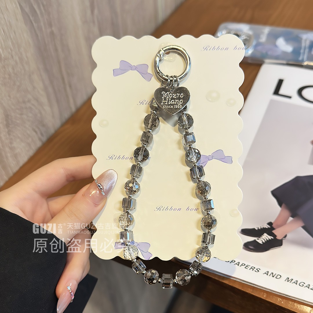 【美到心尖上】高级感水晶手机链