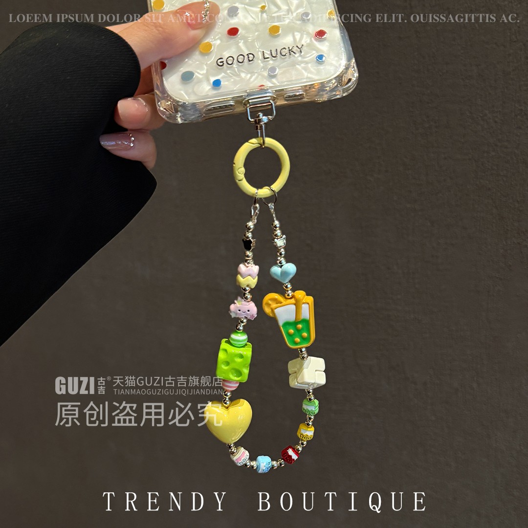 【美到尖叫】大师设计串珠手机连