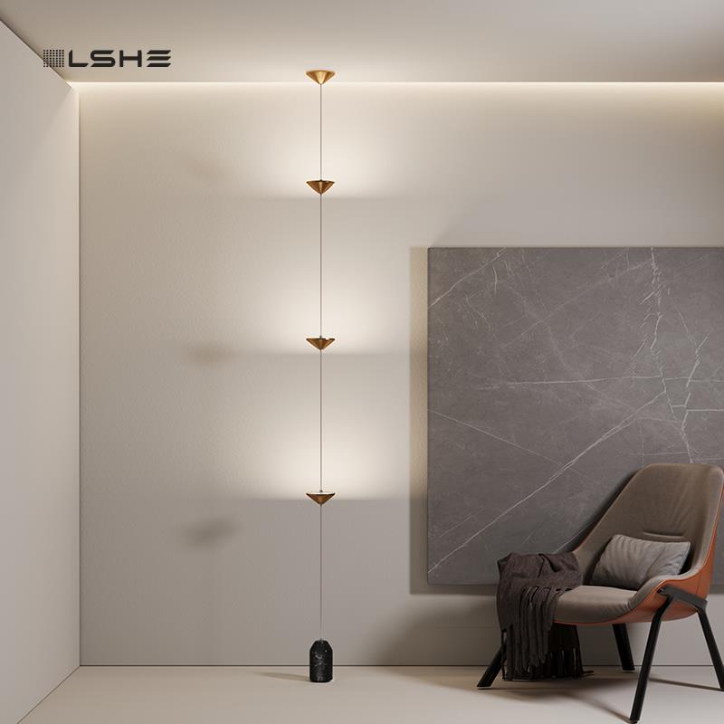 时光沙漏落地吊灯气氛灯客厅电视背景墙创意个性艺术免布线 线吊