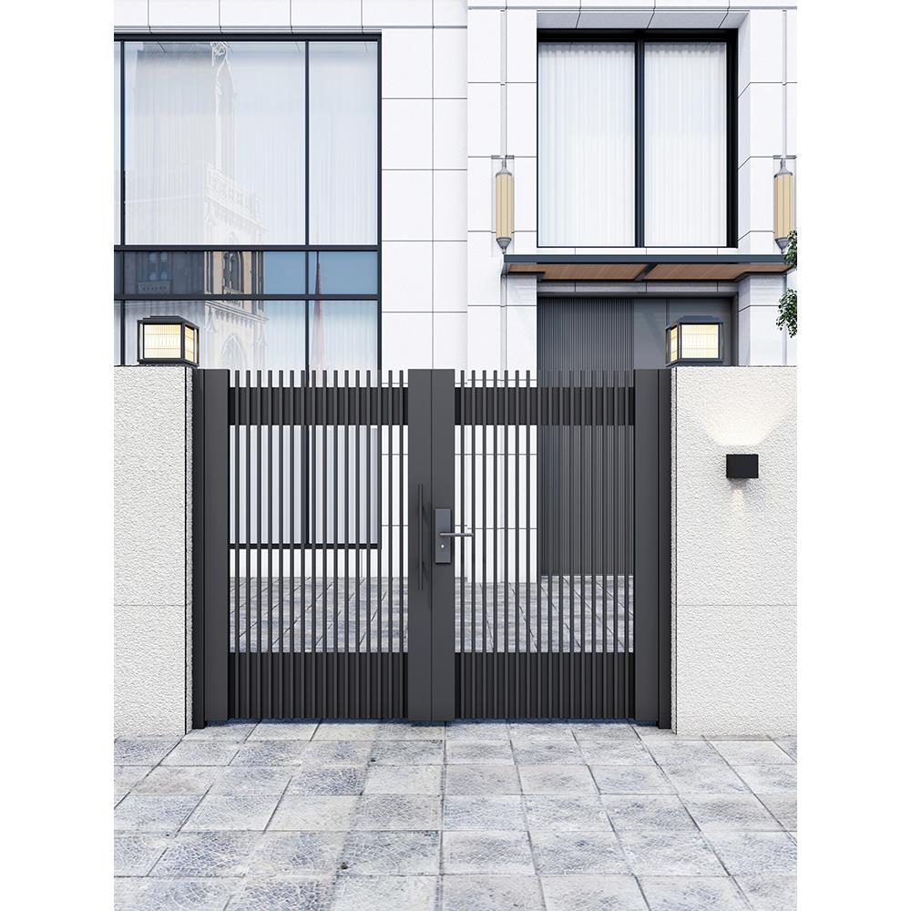 铝合金别墅大门定制农村自建房庭院入户门加厚防锈免费设计安装