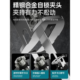 伯尔特电锯家用切割机伐木锂电往复锯户外小型手持充电电动马刀锯