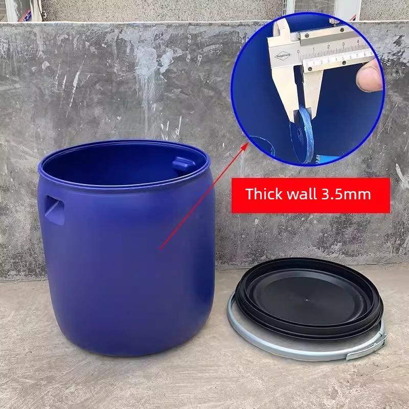 加厚塑料多功能桶半桶海产品运输橡胶桶户外工地砂浆吊桶洗车桶