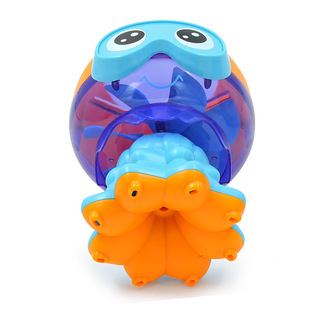 儿童旋转水母沐浴洗澡玩具宝宝浴室章鱼转转乐喷水花洒戏水玩具