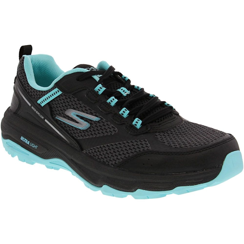 skechers/斯凯奇女款运动越野跑鞋透气网眼缓震美国直邮sk128200