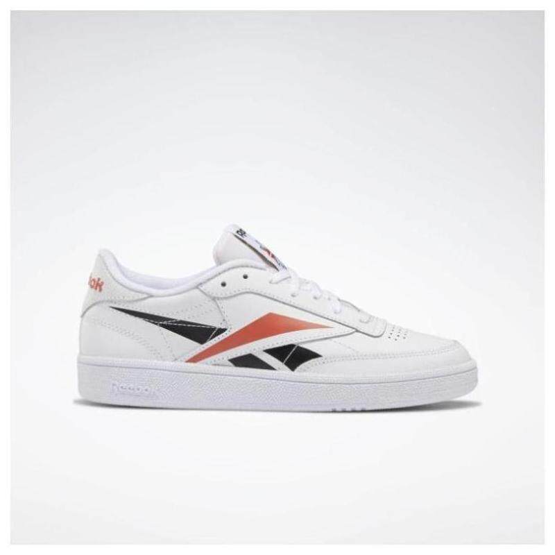 Reebok/锐步女运动板鞋Club C系列低帮皮面轻质小白鞋 1455
