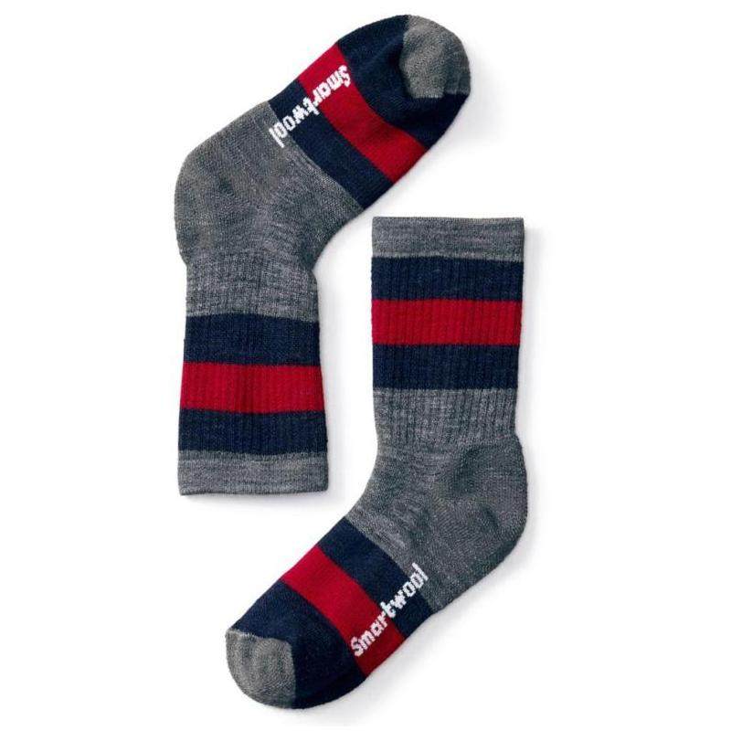smartwool儿童户外袜子1双高筒袜拼色耐穿条纹美国直邮s639w