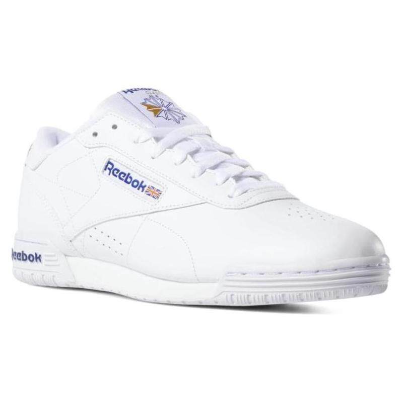 Reebok/锐步男运动板鞋低帮系带经典净版小白鞋logo美国直邮3169