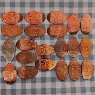 17日本东迪乐园 2004-2017年 米奇米妮 航海家海盗情人节 纪念币