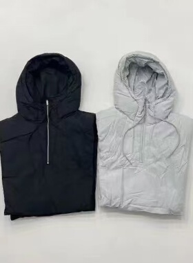 秋冬爆款连帽马甲男女防风户外骑行包头帽羽绒棉拉链帽子