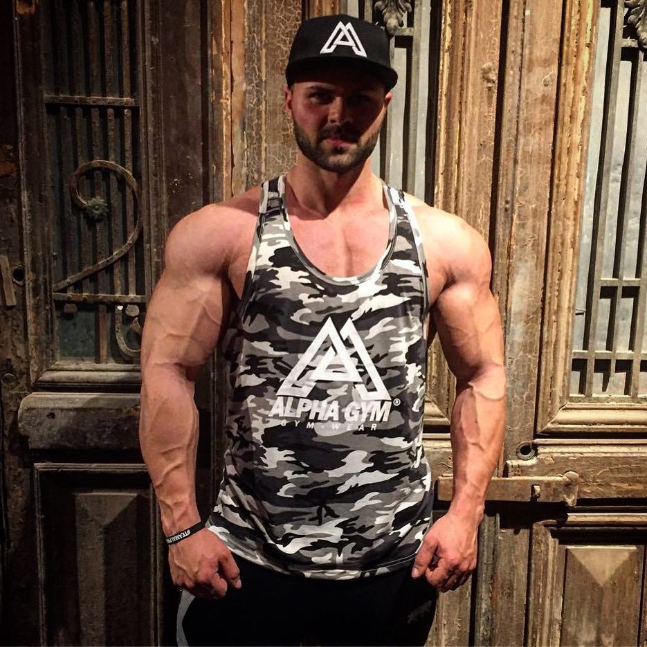 muscle Bodybuilding Brother motion train vest run ventilation Quick drying vest Sleeveless Easy ventilationin the Men's clothing, Vest/Vest  category - from Buy2taobao.com to provide professional Taobao agent buy service