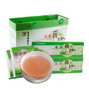 德春牌藕粉礼盒装1000克 湖北汉川产 原味红枣速溶莲藕粉羹代餐