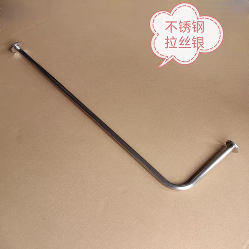 L型挂衣杆不锈钢管衣通杆衣柜吊装衣服架收纳衣橱挂衣架倒装吊挂