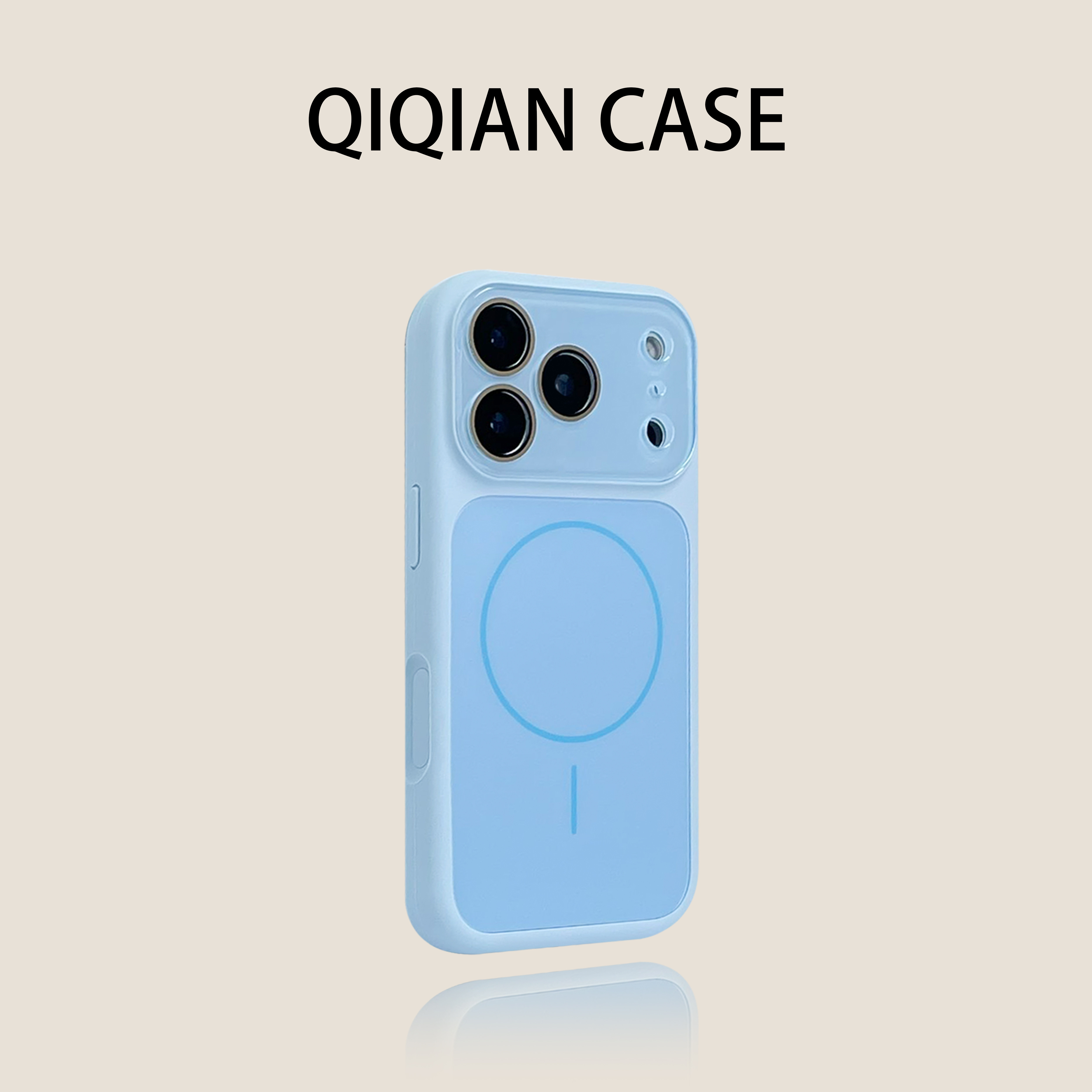 启乾 极简纯色肤感液态大视窗天空蓝iPhone17/16手机壳适用苹果15/14promax硅胶壳13个性创意高级感商务ins风,3C数码配件,手机保护套/壳,淘宝优惠券,粉丝福利购,淘宝优惠卷