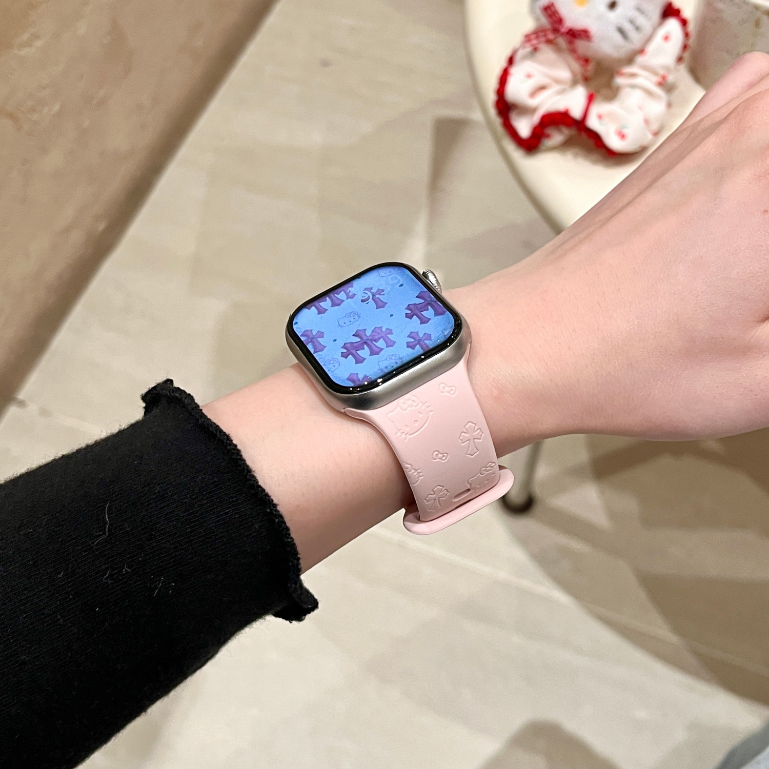 适用苹果手表表带硅胶