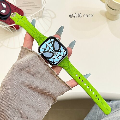 适用苹果手表表带硅胶